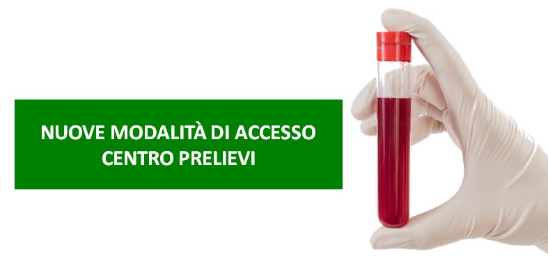 Come accedere al Centro Prelievi