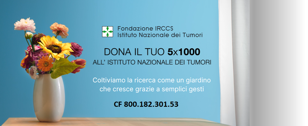  5x1000 all'Istituto Nazionale dei Tumori 