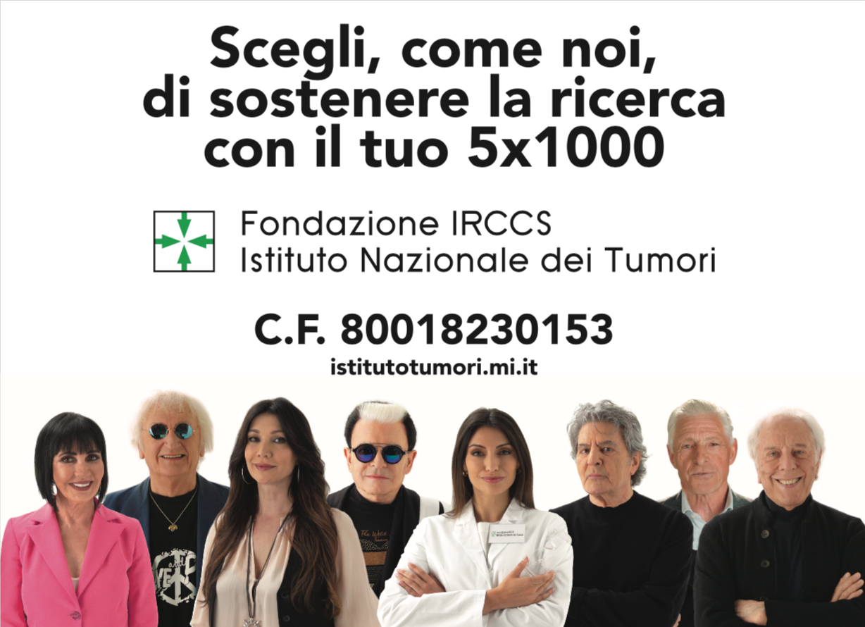 5x1000 all'Istituto Nazionale dei Tumori