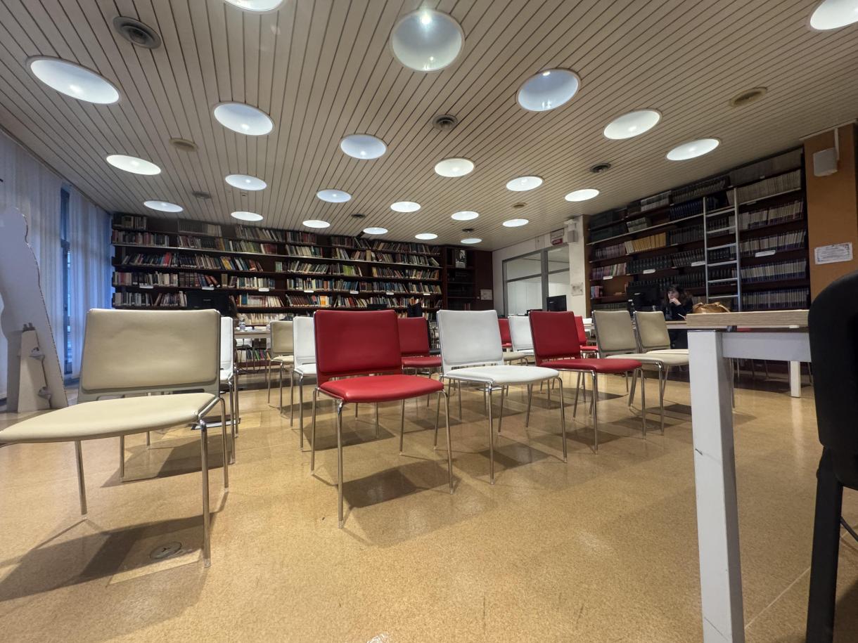 Biblioteca Scientifica “Umberto Veronesi” - Vista della Biblioteca