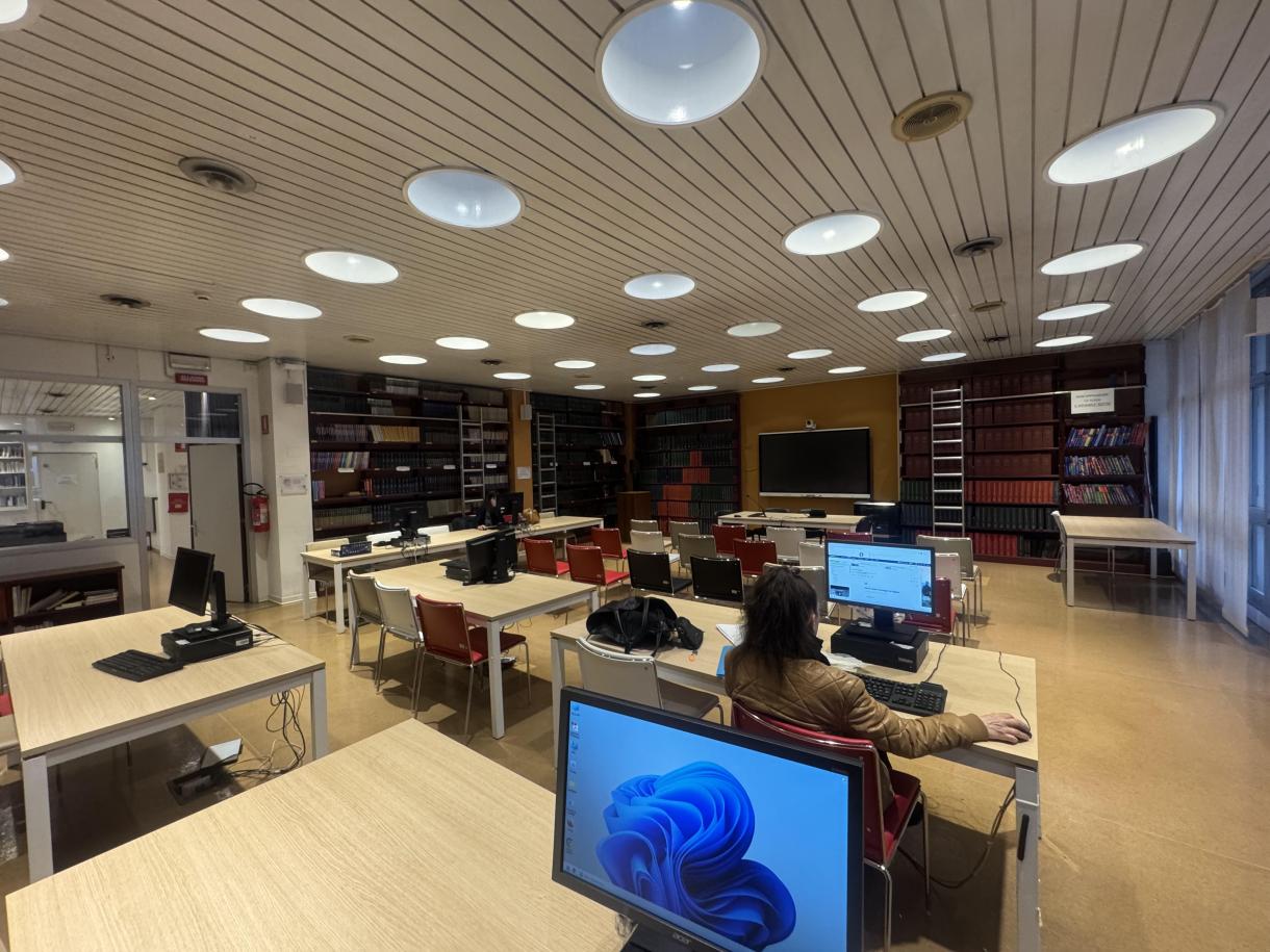 Biblioteca Scientifica “Umberto Veronesi” - Vista della Biblioteca