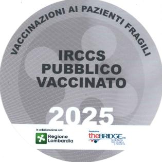 Bollino IRCCS PUBBLICO VACCINATO